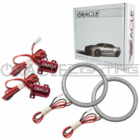 ORACLE LIGHT Fog Light Mount 12 Volt Blue LED Waterproof Without Turn Signal Set Of 2 1243-002